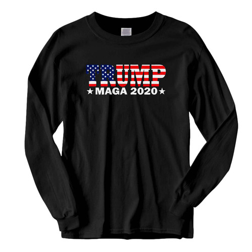 This classic fit American Flag MAGA 2020 election Fresh Best Long Sleeve Shirt is casually elegant and very comfortable. With fine quality print to make one stand out, it's a perfect fit for every occasion.