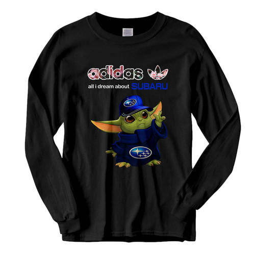 This classic fit baby yoda all i dream about subaru Fresh Best Long Sleeve Shirt is casually elegant and very comfortable. With fine quality print to make one stand out, it's a perfect fit for every occasion.