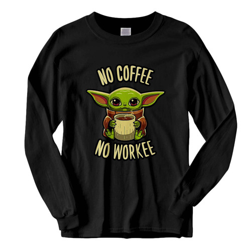 This classic fit Baby Yoda no coffee no workee Fresh Best Long Sleeve Shirt is casually elegant and very comfortable. With fine quality print to make one stand out, it's a perfect fit for every occasion.