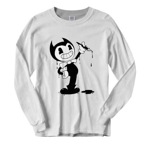 This classic fit bendy and the ink machine coloring book drawing paper Fresh Best Long Sleeve Shirt is casually elegant and very comfortable. With fine quality print to make one stand out, it's a perfect fit for every occasion.