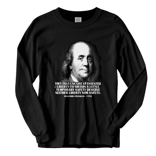 This classic fit ben franklin quote Fresh Best Long Sleeve Shirt is casually elegant and very comfortable. With fine quality print to make one stand out, it's a perfect fit for every occasion.