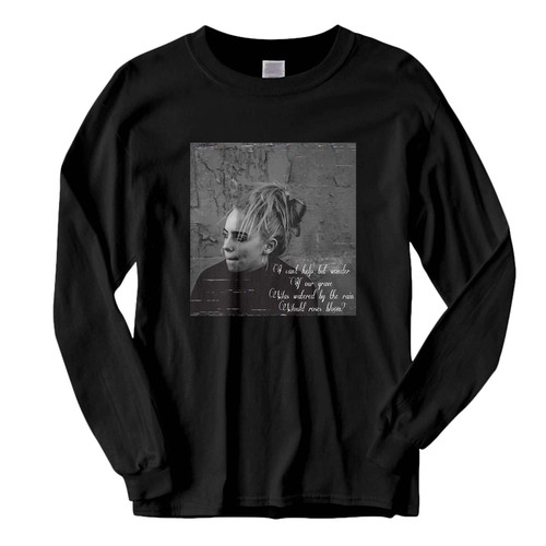 This classic fit Billie Eilish Six Feet Under Brush Quote Fresh Best Long Sleeve Shirt is casually elegant and very comfortable. With fine quality print to make one stand out, it's a perfect fit for every occasion.