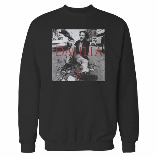 Your vintage dahlia studio album x japan heavy metal band tour crewneck sweatshirt just got an update. This super comfortable and lighter weight crewneck will become your favorite go-to sweatshirt. The cozy spandex cuffs and waistband make this pill-resistant sweatshirt a fan favorite.And your group will look and feel their best in this premium ringspun cotton crew.
