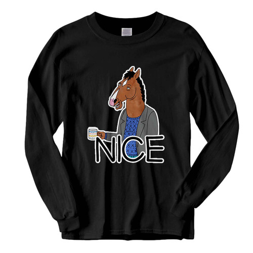 This classic fit Bojack Horseman Nice Fresh Best Long Sleeve Shirt is casually elegant and very comfortable. With fine quality print to make one stand out, it's a perfect fit for every occasion.