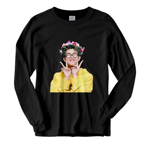 This classic fit bts rapmonster cute rm namjoonie Fresh Best Long Sleeve Shirt is casually elegant and very comfortable. With fine quality print to make one stand out, it's a perfect fit for every occasion.