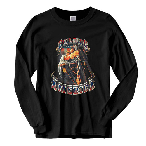 This classic fit building america Fresh Best Long Sleeve Shirt is casually elegant and very comfortable. With fine quality print to make one stand out, it's a perfect fit for every occasion.