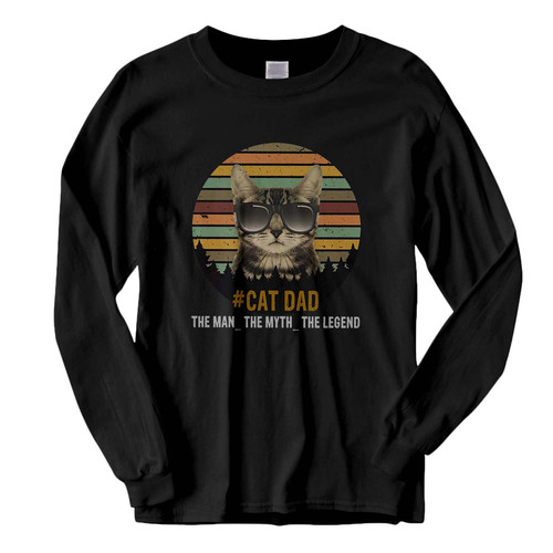 This classic fit Cat Dad The Man The Myth The Legend Fresh Best Long Sleeve Shirt is casually elegant and very comfortable. With fine quality print to make one stand out, it's a perfect fit for every occasion.