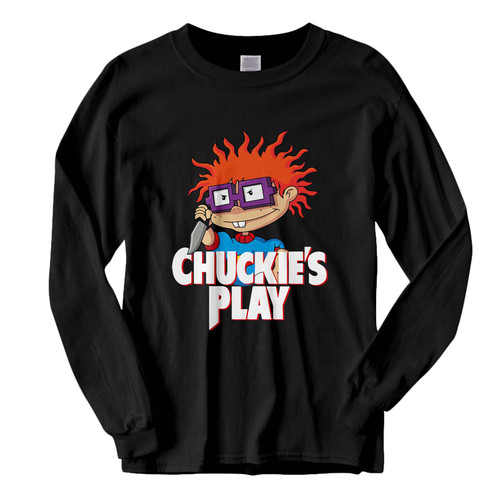 This classic fit Chuckies Play Fresh Best Long Sleeve Shirt is casually elegant and very comfortable. With fine quality print to make one stand out, it's a perfect fit for every occasion.