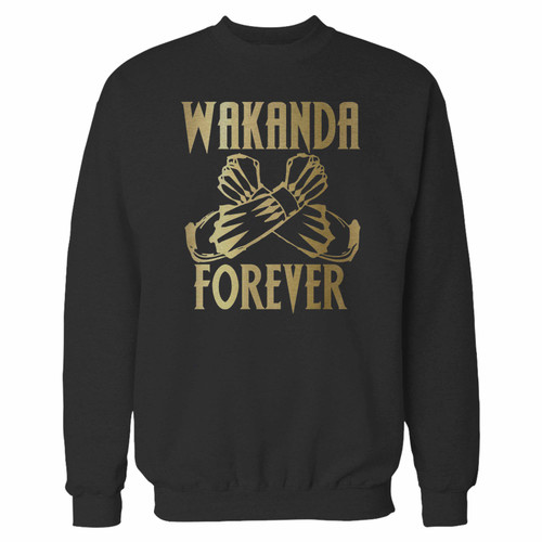Your wakanda forever salute gold crewneck sweatshirt just got an update. This super comfortable and lighter weight crewneck will become your favorite go-to sweatshirt. The cozy spandex cuffs and waistband make this pill-resistant sweatshirt a fan favorite.And your group will look and feel their best in this premium ringspun cotton crew.