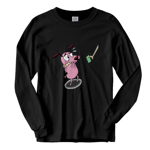 This classic fit courage the cowardly dog we are taking over Fresh Best Long Sleeve Shirt is casually elegant and very comfortable. With fine quality print to make one stand out, it's a perfect fit for every occasion.