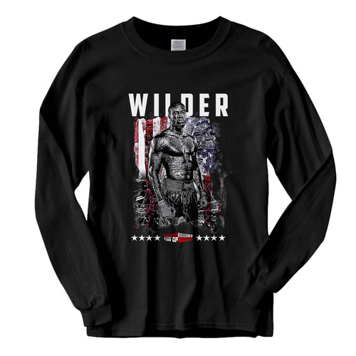 This classic fit Deontay Wilder Boxing Fury Remacth Fresh Best Long Sleeve Shirt is casually elegant and very comfortable. With fine quality print to make one stand out, it's a perfect fit for every occasion.