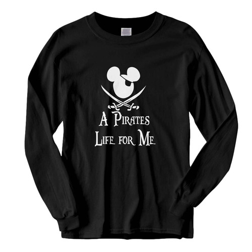 This classic fit Disney Pirates Life For Me Disney Fresh Best Long Sleeve Shirt is casually elegant and very comfortable. With fine quality print to make one stand out, it's a perfect fit for every occasion.