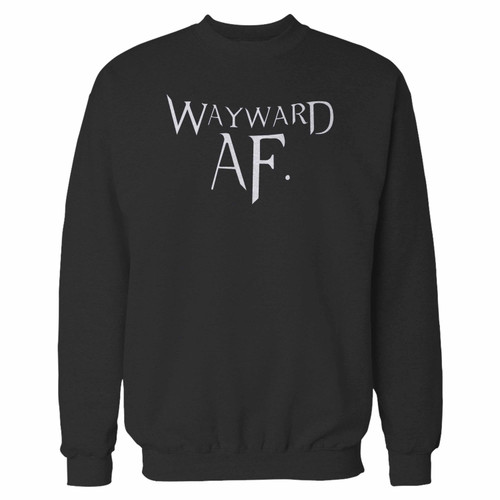 Your wayward af crewneck sweatshirt just got an update. This super comfortable and lighter weight crewneck will become your favorite go-to sweatshirt. The cozy spandex cuffs and waistband make this pill-resistant sweatshirt a fan favorite.And your group will look and feel their best in this premium ringspun cotton crew.
