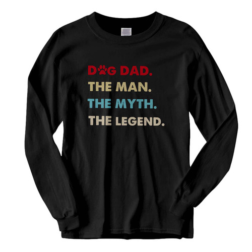 This classic fit Dog Dad The Man The Myth The Fresh Best Long Sleeve Shirt is casually elegant and very comfortable. With fine quality print to make one stand out, it's a perfect fit for every occasion.