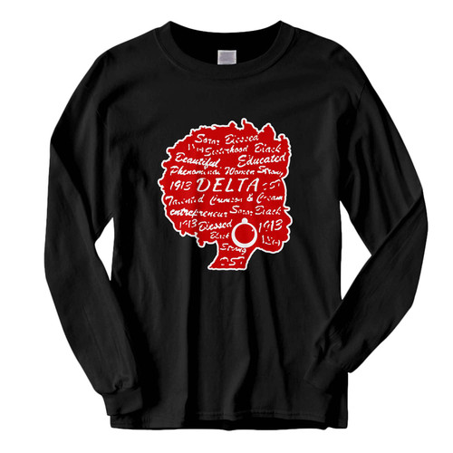 This classic fit Dst Delta Sigma Theta 1913 Fresh Best Long Sleeve Shirt is casually elegant and very comfortable. With fine quality print to make one stand out, it's a perfect fit for every occasion.