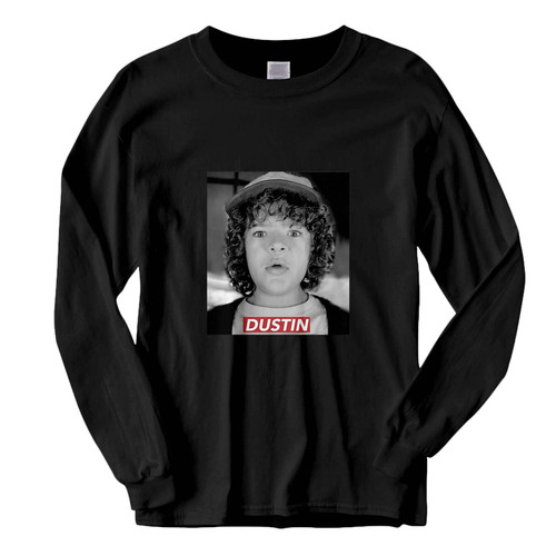 This classic fit DUSTIN Classic - Stranger Things Fresh Best Long Sleeve Shirt is casually elegant and very comfortable. With fine quality print to make one stand out, it's a perfect fit for every occasion.