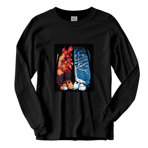 This classic fit Fox Forest Two Side Fresh Best Long Sleeve Shirt is casually elegant and very comfortable. With fine quality print to make one stand out, it's a perfect fit for every occasion.