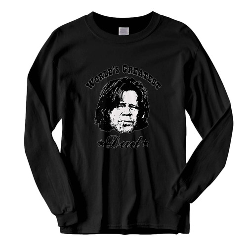 This classic fit Frank Gallagher World Greatest Dad Fresh Best Long Sleeve Shirt is casually elegant and very comfortable. With fine quality print to make one stand out, it's a perfect fit for every occasion.