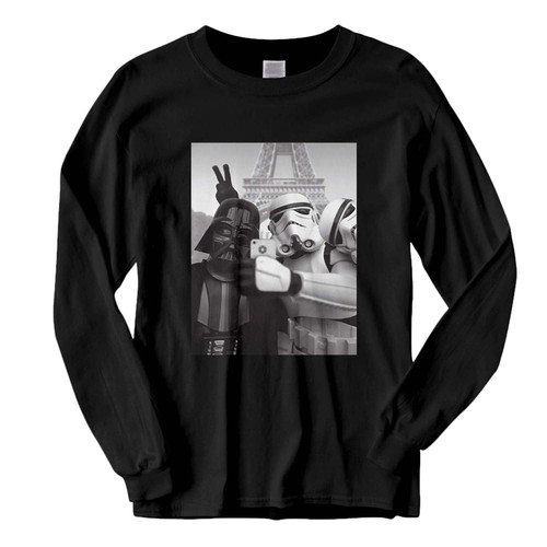 This classic fit Funny Starwars Selfie Strom Trooper Darth Vader Fresh Best Long Sleeve Shirt is casually elegant and very comfortable. With fine quality print to make one stand out, it's a perfect fit for every occasion.
