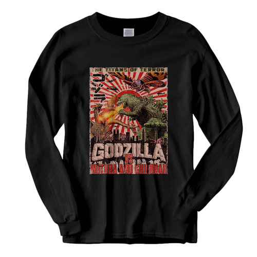 This classic fit Godzilla The Titans Of Terror Classic Fresh Best Long Sleeve Shirt is casually elegant and very comfortable. With fine quality print to make one stand out, it's a perfect fit for every occasion.