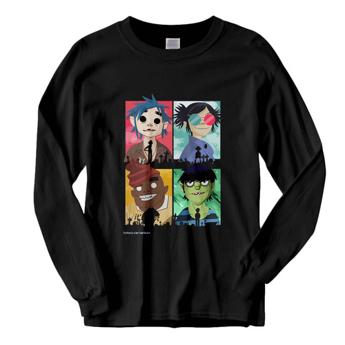 This classic fit Humanz Gorillaz Fresh Best Long Sleeve Shirt is casually elegant and very comfortable. With fine quality print to make one stand out, it's a perfect fit for every occasion.
