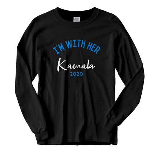 This classic fit I'm With Her Kamala Harris 2020 Fresh Best Long Sleeve Shirt is casually elegant and very comfortable. With fine quality print to make one stand out, it's a perfect fit for every occasion.