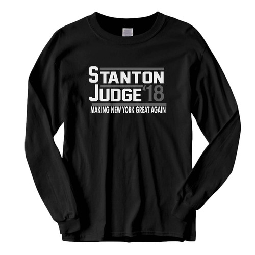 This classic fit Judge Stanton 18 Fresh Best Long Sleeve Shirt is casually elegant and very comfortable. With fine quality print to make one stand out, it's a perfect fit for every occasion.