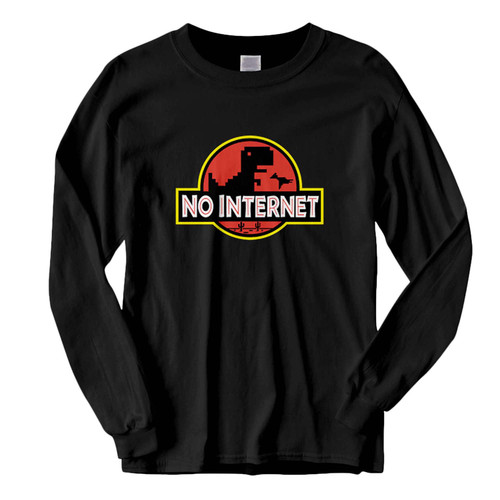 This classic fit Jurassic Park No Internet Google Chrome Fresh Best Long Sleeve Shirt is casually elegant and very comfortable. With fine quality print to make one stand out, it's a perfect fit for every occasion.