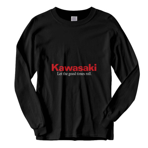 This classic fit kawasaki let the good times roll Fresh Best Long Sleeve Shirt is casually elegant and very comfortable. With fine quality print to make one stand out, it's a perfect fit for every occasion.
