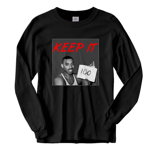 This classic fit Keep It 100 Fresh Best Long Sleeve Shirt is casually elegant and very comfortable. With fine quality print to make one stand out, it's a perfect fit for every occasion.