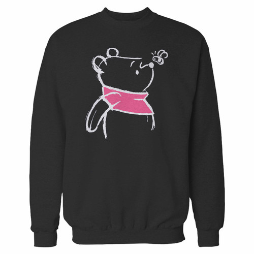 Your winnie the pooh sketch crewneck sweatshirt just got an update. This super comfortable and lighter weight crewneck will become your favorite go-to sweatshirt. The cozy spandex cuffs and waistband make this pill-resistant sweatshirt a fan favorite.And your group will look and feel their best in this premium ringspun cotton crew.