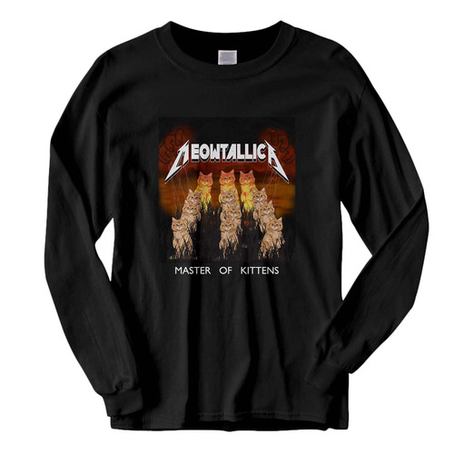 This classic fit Meowtallica Master Of Kitties Fresh Best Long Sleeve Shirt is casually elegant and very comfortable. With fine quality print to make one stand out, it's a perfect fit for every occasion.