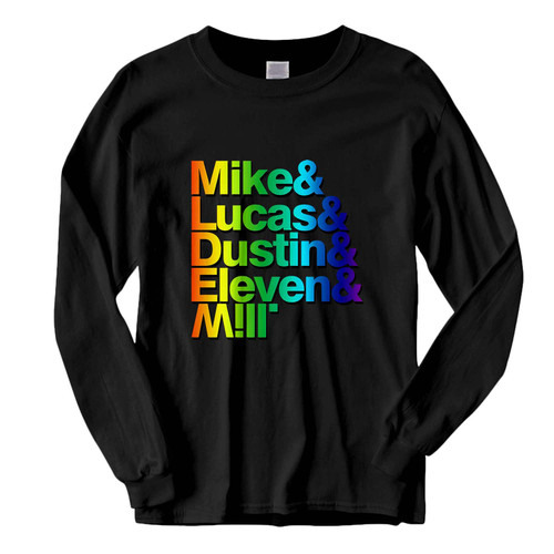 This classic fit Mike Lucas Dustin Eleven Will Fresh Best Long Sleeve Shirt is casually elegant and very comfortable. With fine quality print to make one stand out, it's a perfect fit for every occasion.