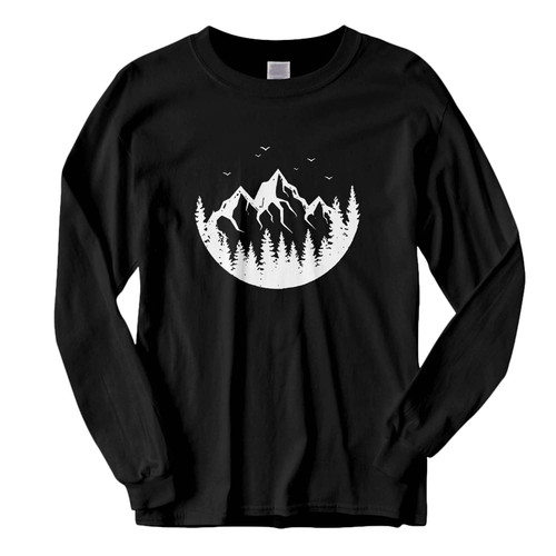 This classic fit mountain round Fresh Best Long Sleeve Shirt is casually elegant and very comfortable. With fine quality print to make one stand out, it's a perfect fit for every occasion.