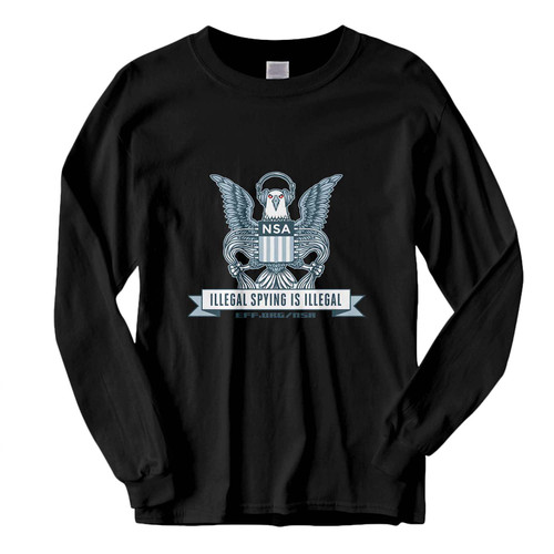 This classic fit N S A Logo Parody Fresh Best Long Sleeve Shirt is casually elegant and very comfortable. With fine quality print to make one stand out, it's a perfect fit for every occasion.