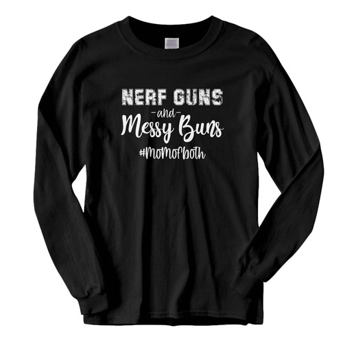 This classic fit Nerf Guns And Messy Buns Fresh Best Long Sleeve Shirt is casually elegant and very comfortable. With fine quality print to make one stand out, it's a perfect fit for every occasion.