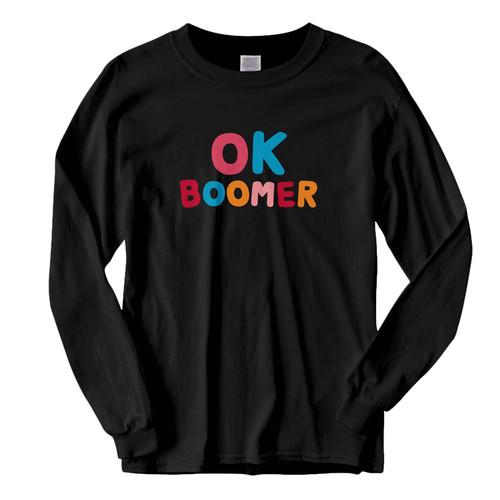 This classic fit Ok Boomer Fresh Best Long Sleeve Shirt is casually elegant and very comfortable. With fine quality print to make one stand out, it's a perfect fit for every occasion.