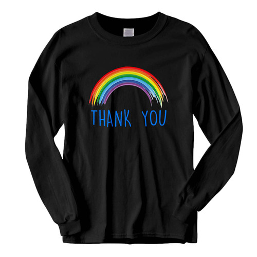 This classic fit Rainbow Thank You Fresh Best Long Sleeve Shirt is casually elegant and very comfortable. With fine quality print to make one stand out, it's a perfect fit for every occasion.