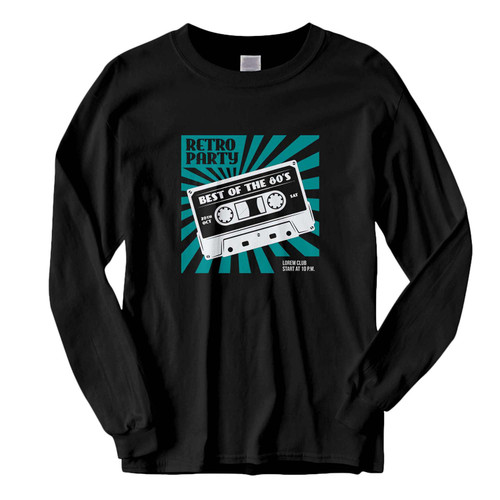 This classic fit Retro Party Cassette Old school Fresh Best Long Sleeve Shirt is casually elegant and very comfortable. With fine quality print to make one stand out, it's a perfect fit for every occasion.