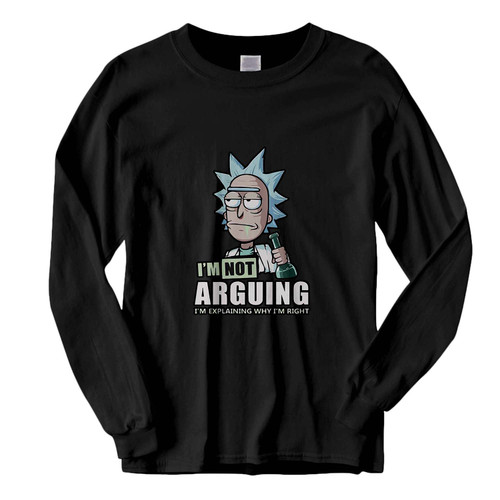 This classic fit rick and morty i m not arguing i m explaining Fresh Best Long Sleeve Shirt is casually elegant and very comfortable. With fine quality print to make one stand out, it's a perfect fit for every occasion.