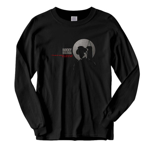 This classic fit Rocky Balboa Sylvester Stallone Boxing Sport Fresh Best Long Sleeve Shirt is casually elegant and very comfortable. With fine quality print to make one stand out, it's a perfect fit for every occasion.