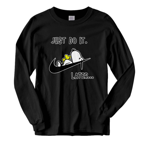 This classic fit snoopy dog just do it Fresh Best Long Sleeve Shirt is casually elegant and very comfortable. With fine quality print to make one stand out, it's a perfect fit for every occasion.