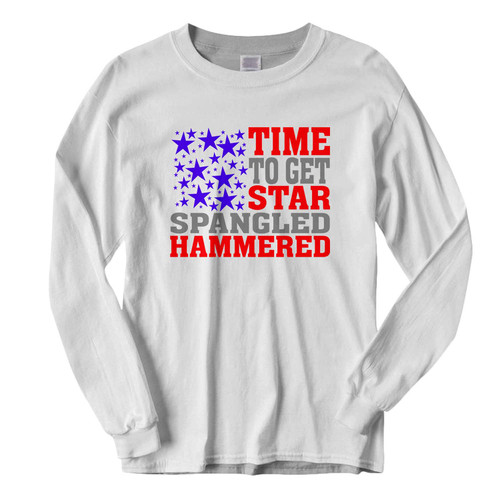 This classic fit Star Spangled Hammered Flag Fresh Best Long Sleeve Shirt is casually elegant and very comfortable. With fine quality print to make one stand out, it's a perfect fit for every occasion.