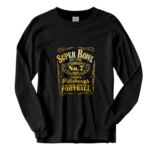 This classic fit Steelers Jack Label Fresh Best Long Sleeve Shirt is casually elegant and very comfortable. With fine quality print to make one stand out, it's a perfect fit for every occasion.