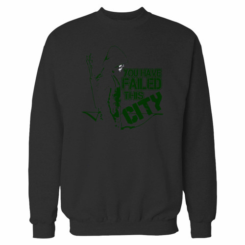 Your you have failed this city 1 custom crewneck sweatshirt just got an update. This super comfortable and lighter weight crewneck will become your favorite go-to sweatshirt. The cozy spandex cuffs and waistband make this pill-resistant sweatshirt a fan favorite.And your group will look and feel their best in this premium ringspun cotton crew.