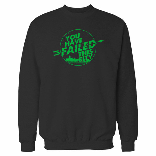 Your you have failed this city 2 crewneck sweatshirt just got an update. This super comfortable and lighter weight crewneck will become your favorite go-to sweatshirt. The cozy spandex cuffs and waistband make this pill-resistant sweatshirt a fan favorite.And your group will look and feel their best in this premium ringspun cotton crew.