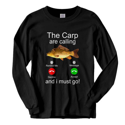 This classic fit The Carp Are Calling And I Must Go Fresh Best Long Sleeve Shirt is casually elegant and very comfortable. With fine quality print to make one stand out, it's a perfect fit for every occasion.