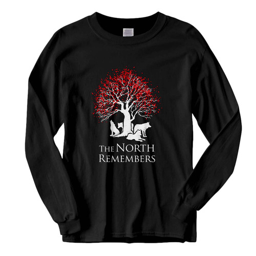 This classic fit The North Remembers Game Of Thrones Art Fresh Best Long Sleeve Shirt is casually elegant and very comfortable. With fine quality print to make one stand out, it's a perfect fit for every occasion.