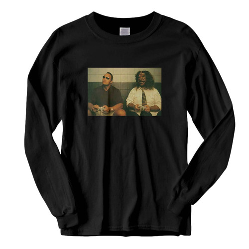 This classic fit The Rock And Mankind WWE Young Fresh Best Long Sleeve Shirt is casually elegant and very comfortable. With fine quality print to make one stand out, it's a perfect fit for every occasion.