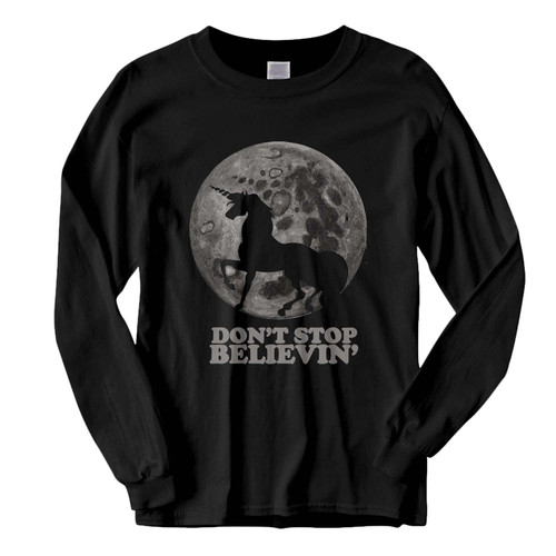 This classic fit Unicorn Don't Stop Believing Fresh Best Long Sleeve Shirt is casually elegant and very comfortable. With fine quality print to make one stand out, it's a perfect fit for every occasion.